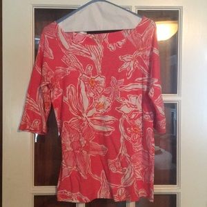Lilly Pulitzer top! Size large